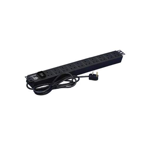 Toten PDU 10 outlet All-usage /PD.1001.9000/ / Сүлжээний rack cabinet /