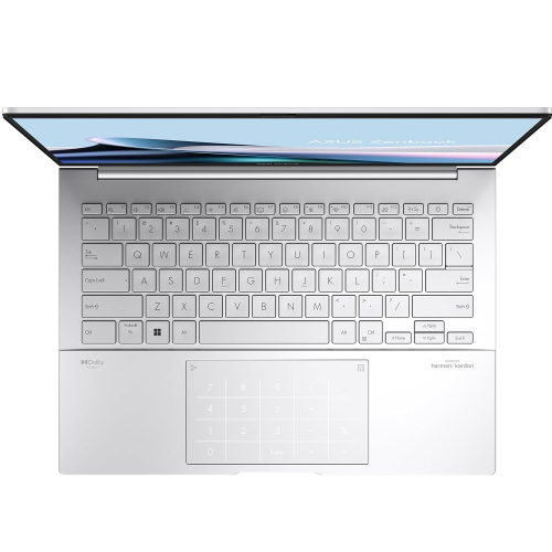 ASUS ZenBook UX3405CA-PZ422W Intel Core Ultra 7-255H, 16GB LPDDR5X RAM, 512GB PCIe 4.0 NVMe M.2 SSD, Intel Arc Graphics, OLED Touch 14 inch, Win11, NumberPad, Foggy Silver - 4