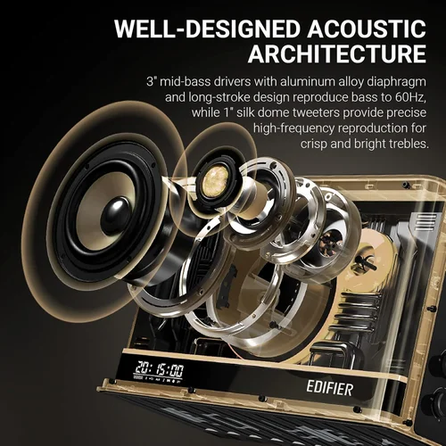 Edifier QD35 Tabletop Bluetooth Hi-Res Audio Speaker / Чанга яригч / - 4
