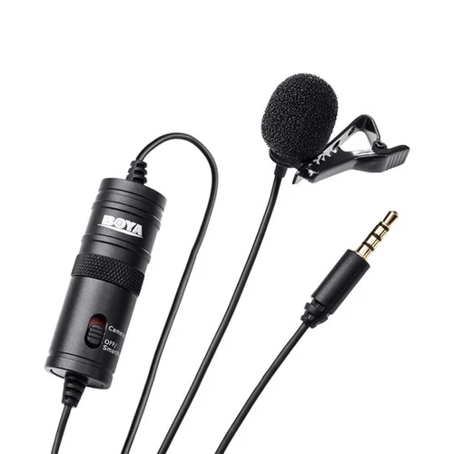 BOYA BY-M1 Omnidirectional Lavalier Microphone / Микрофон / - 1