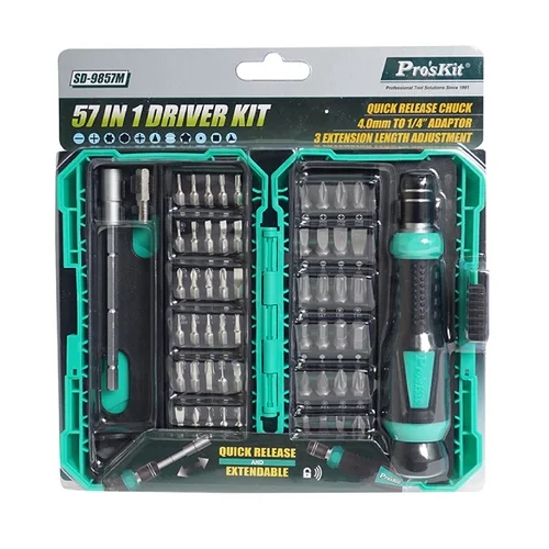 ProsKit SD-9857M 57in1 Screwdriver Tool Set / Сүлжээний багаж , Сүлжээний Төхөөрөмж / - 3