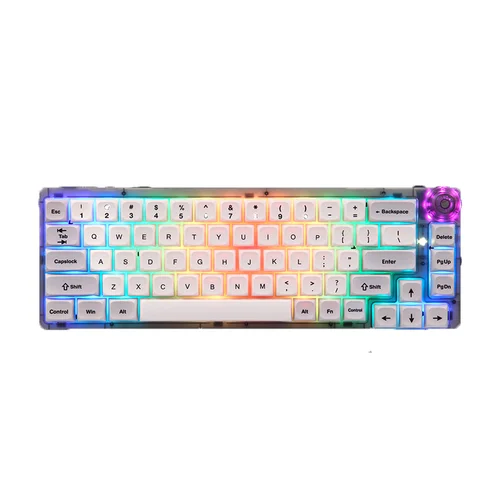 Motospeed CK69 Wired RGB Mechanical Keyboard White - 1