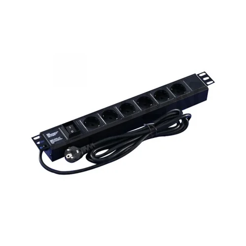 Toten PDU 6-outlet German-Type /PD.0604.9000/ / Сүлжээний rack cabinet /