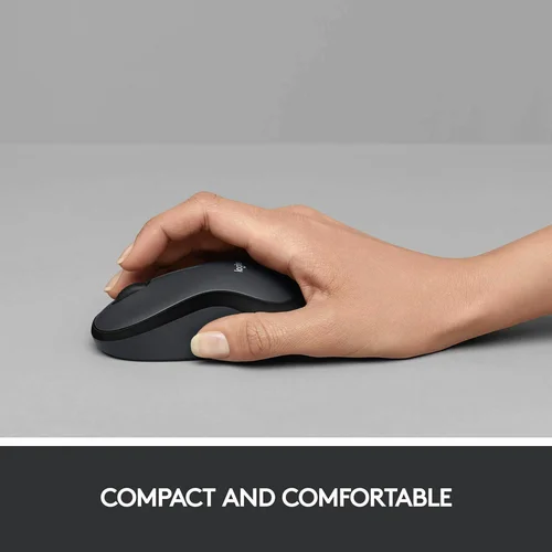 Logitech M221 Wireless Silent Mouse, Grey - 4