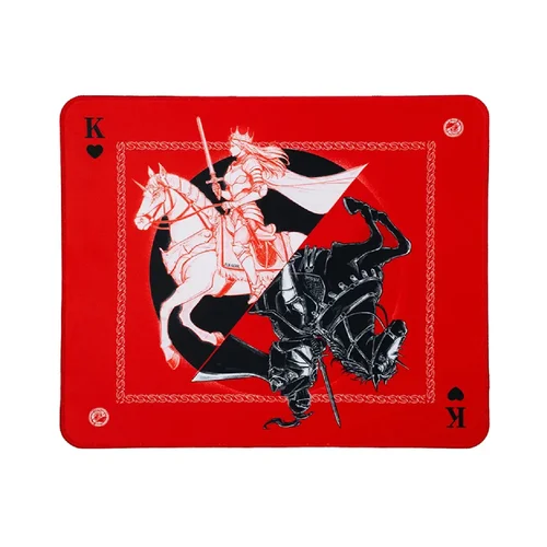 ATK Knight Zodiac Horse Gaming Mouse Pad Red