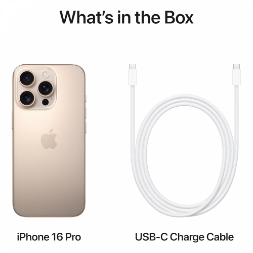 Apple iPhone 16 Pro 256GB, Desert Titanium - 6