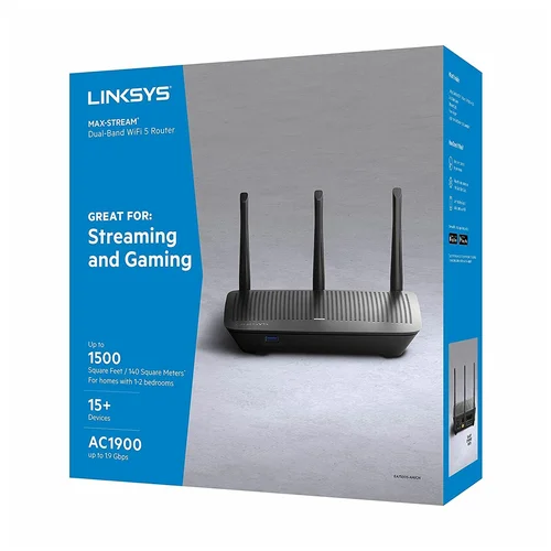 Linksys EA7500S-AH Max-Stream Dual-Band AC1900 WiFi 5 Wireless Router / Свич салаалагч , Сүлжээний Төхөөрөмж / - 3