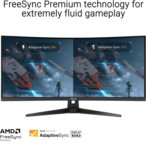 ASUS TUF Gaming VG34VQL3A 34-inch 180Hz Curved 2K Monitor - 6