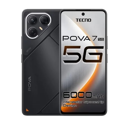 Tecno POVA 7 Ultra 5G 12+256GB, Geek Black - 1
