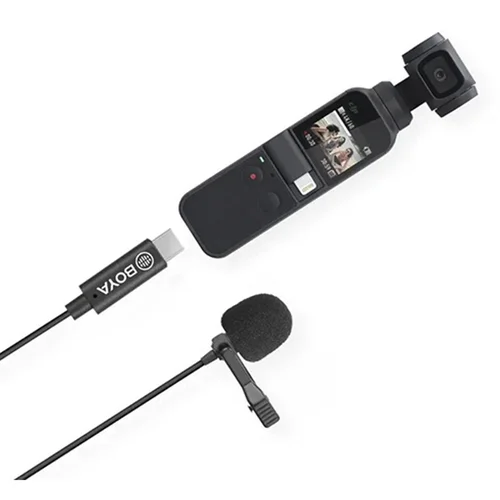 BOYA BY-M3-OP Clip-on Digital Lavalier Microphone for DJI OSMO Pocket / Микрофон / - 3