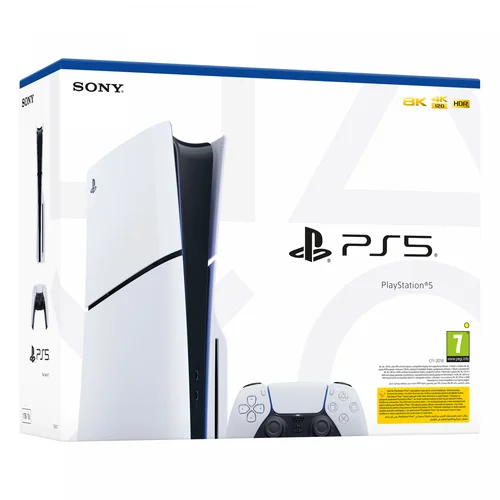 Sony PlayStation 5 Slim Disc Edition, White - 4