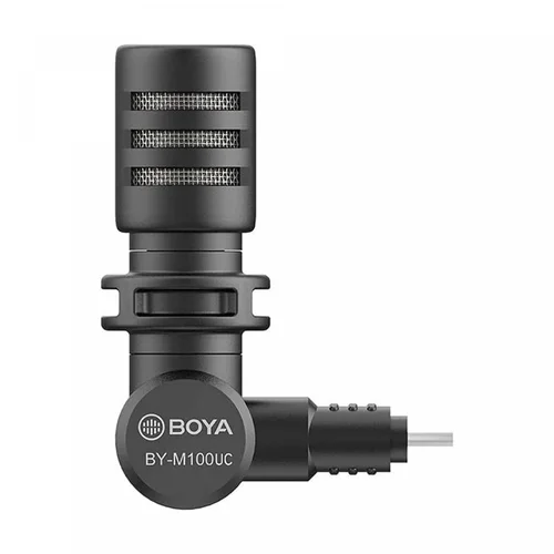 BOYA BY-M100UC Miniature Condenser Microphone for USB Type-C Android Devices / Микрофон / - 4