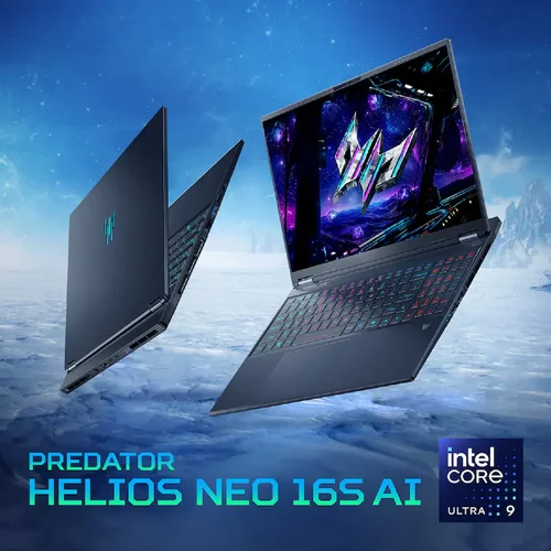 Acer Predator Helios Neo 16S AI PHN16S-71-991Q Intel Core Ultra 9-275HX, DDR5 16GB RAM, 1TB PCIe NVMe SSD, NV RTX5060 8Gb, 16-inch 240Hz WQXGA OLED, Win11 Home, Black - 8