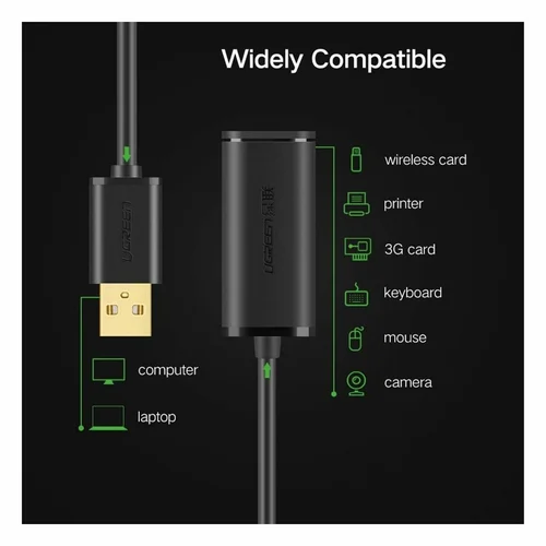 UGREEN USB 2.0 Extension Cable with Chipset 20m (10324) - 4