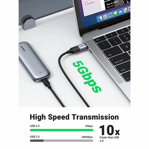 UGREEN USB 3.0 to USB-C OTG Adapter (50283) - 4