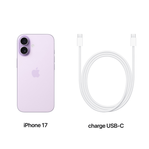 Apple iPhone 17 256GB, Lavender - 4
