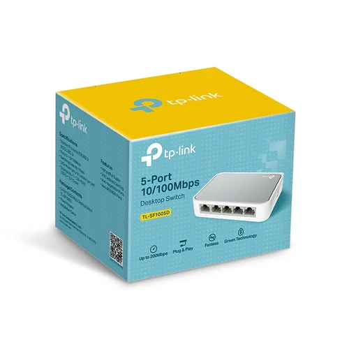TP-Link SF1005D 5-Port 10/100Mbps Desktop Switch / Свич салаалагч , Сүлжээний Төхөөрөмж / - 3