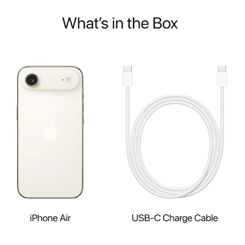 Apple iPhone Air 256GB, Light Gold - 5