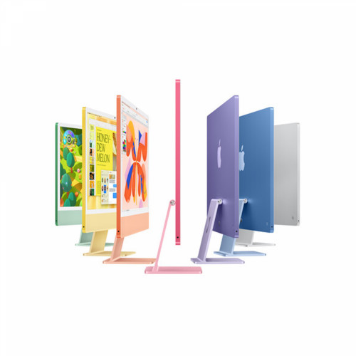Apple iMac M4 Chip, 8-Core CPU, 8-Core GPU, 16GB RAM, 256GB SSD, 24-inch 4.5K Retina Display, Pink /MWUG3/ - 6