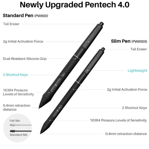Huion Kamvas Pro 19 GT-1902 Graphic Pen Display, Black / Зурдаг Таблет / - 7