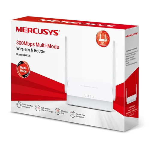 Mercusys MW302R 300Mbps Multi-Mode Wireless N Router / Свич салаалагч , Сүлжээний Төхөөрөмж / - 4