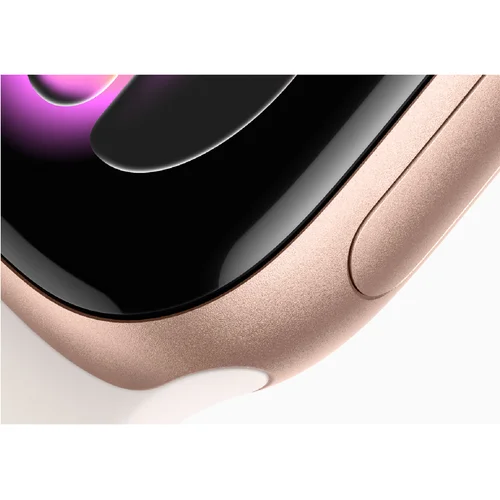 Apple Watch Series 10 GPS 46mm Rose Gold Aluminium Case with Plum Sport Band (S/M) /MWWV3/ - 2