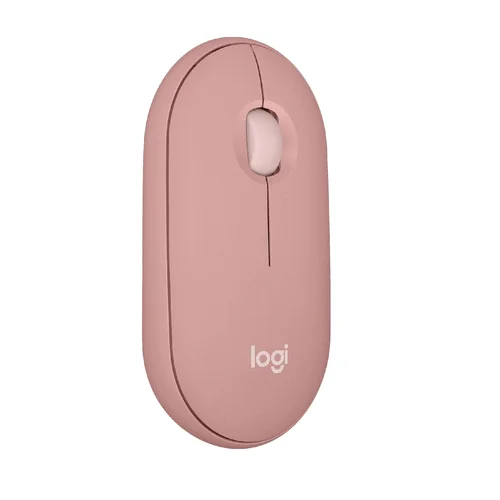 Logitech Pebble M350s Silent Wireless Mouse Rose