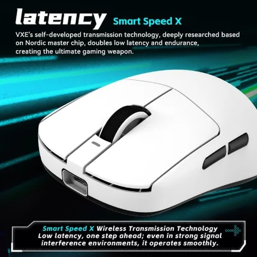 ATK Dragonfly VXE R1 Pro Wireless Gaming Mouse White - 3