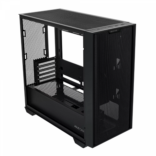 ASUS A21 Micro-ATX Case, Black - 2