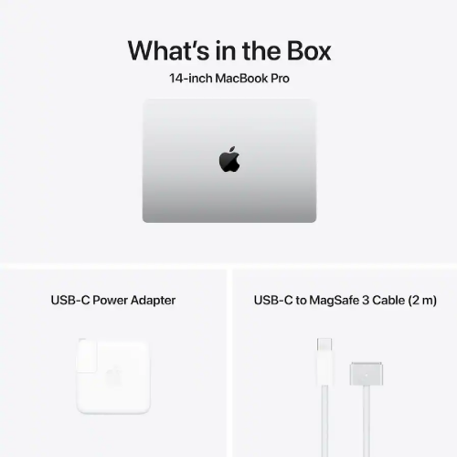 Apple MacBook Pro 14" M5 Chip, 10-core CPU, 10-core GPU, 16GB RAM, 512GB SSD, Silver /MDE44/ - 7