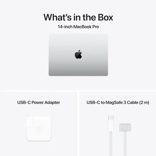 Apple MacBook Pro 14" M5 Chip, 10-core CPU, 10-core GPU, 16GB RAM, 512GB SSD, Silver /MDE44/ - 7