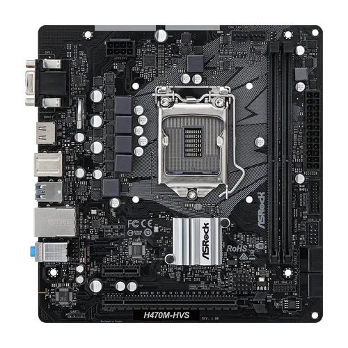 ASRock H470M-HVS Motherboard - 1