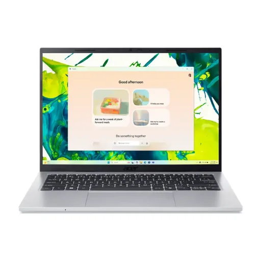 Acer Aspire Go 14 AG14-72P-77CY Intel Core 7-150U, DDR4 16GB RAM, 512GB PCIe Gen4 SSD, 14-inch WUXGA IPS, Win11 Home, Silver - 1