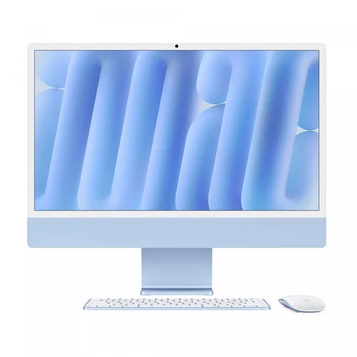 Apple iMac M4 Chip, 8-Core CPU, 8-Core GPU, 16GB RAM, 256GB SSD, 24-inch 4.5K Retina Display, Blue /MWUF3/ - 1