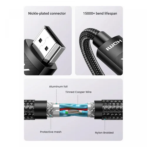 UGREEN 4K 60hz HDMI Cable 3m (40102) - 4