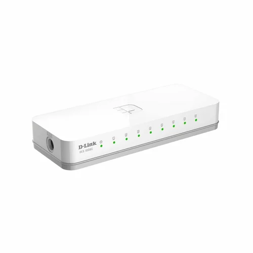 DLink DES1008C 8-Port Desktop Switch / Свич салаалагч , Сүлжээний Төхөөрөмж / - 2