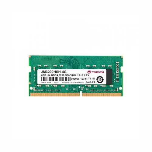 Transcend DDR4 4GB JetRam 3200MHz SODIMM Notebook Memory /JM3200HSH-4G/