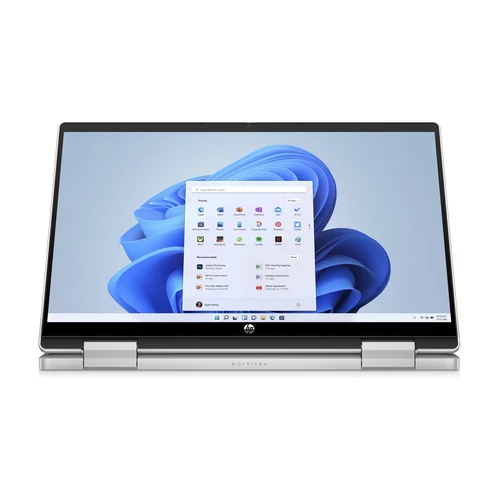 HP Pavilion X360 14-ek1087TU Intel Core i5-1335U, 8GB DDR4 3200MHz RAM, 512GB PCIe NVMe M.2 SSD, Intel Iris Xe Graphics, 14" IPS FHD, Multi Touch, Win10 Home, Natural Silver - 6