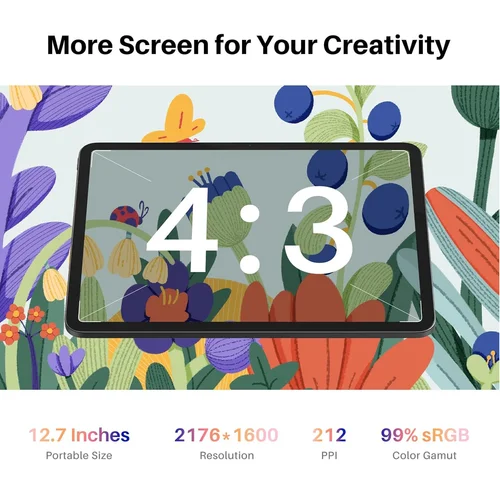 Huion Kamvas Slate 13 KT1201 Graphic Pen Display with li-battery / Зурдаг Таблет / - 2