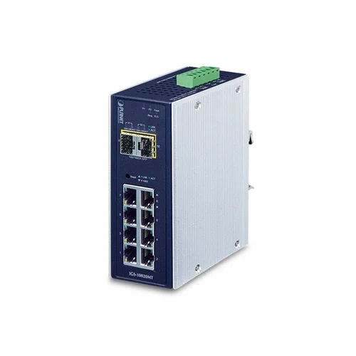 Planet IGS-10020MT Industrial 8-Port Gigabit + 2-Port SFP Managed Switch / Свич салаалагч , Сүлжээний Төхөөрөмж / - 1
