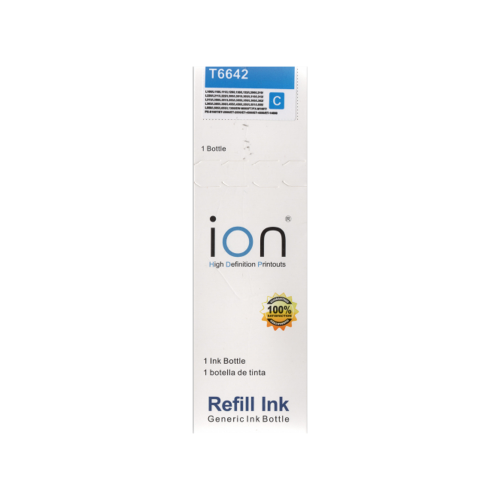 iON Epson T6642 OEM Ink 100ml Cyan (C) /L300, L1300.../