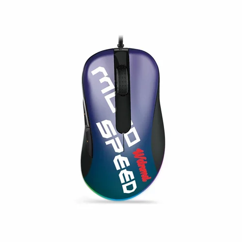 Motospeed V100 Wired RGB Backlight Gaming Mouse, Blue - 1