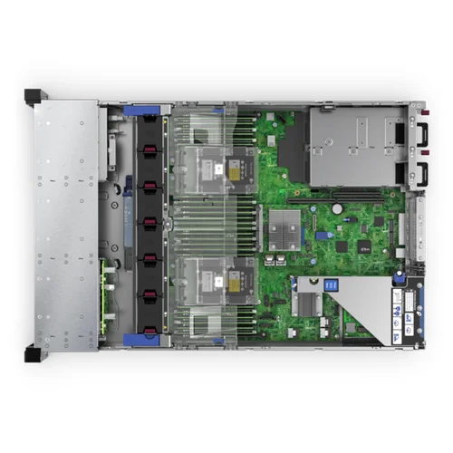 HPE Pro DL380 Gen10 SFF, Intel Xeon-Silver 4214, 16GB DDR4- 2933*2, 2.4TB SAS 12G 10K 2.5"  HDD *4, 1.92TB SAS 12G Mixed Use SFF 2.5" SSD*2, 800W Platinum Power Supply*2 - 5