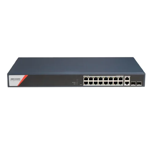 Hikvision 16-Port Gigabit L2+ Smart Managed PoE Switch DS-3E1520HP-SI-16P2T2F / Свич салаалагч , Сүлжээний Төхөөрөмж /