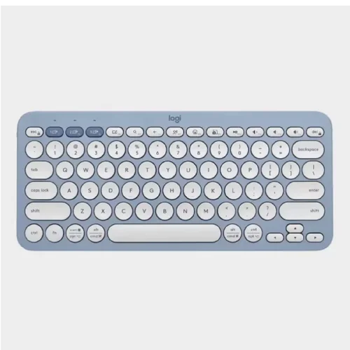 Logitech Pebble 2 K390 Wireless Keyboard Blue