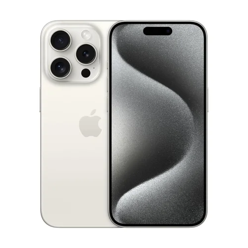 Apple iPhone 15 Pro 256GB, White Titanium - 1
