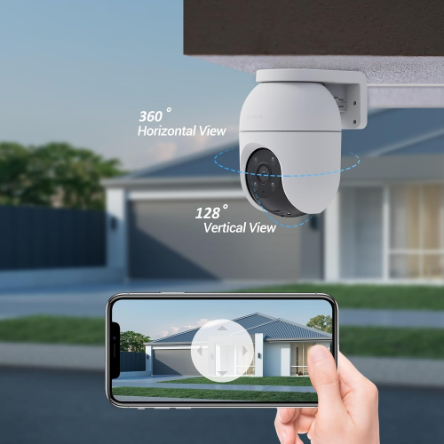 EZVIZ CS-C8C 3K Outdoor Pan & Tilt Wi-Fi Camera (5WKFL) - 4