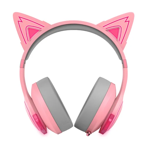 Edifier HECATE G5BT CAT Hi-Res Bluetooth Gaming Headset, Pink - 2