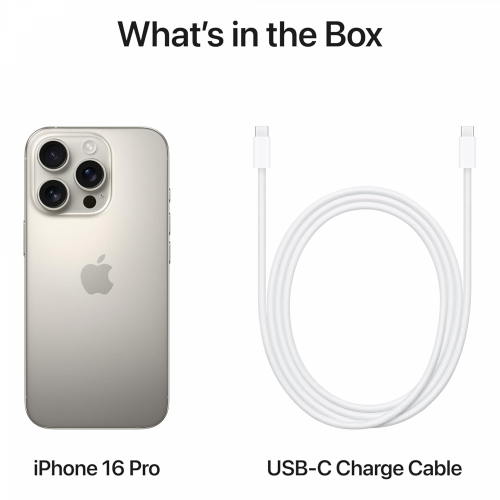 Apple iPhone 16 Pro 128GB, Natural Titanium - 6