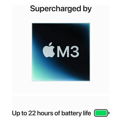 Apple MacBook Pro 14" M3 Chip 8-core CPU 10-core GPU, 8GB RAM, 512GB SSD, Silver /MR7J3/ - 3